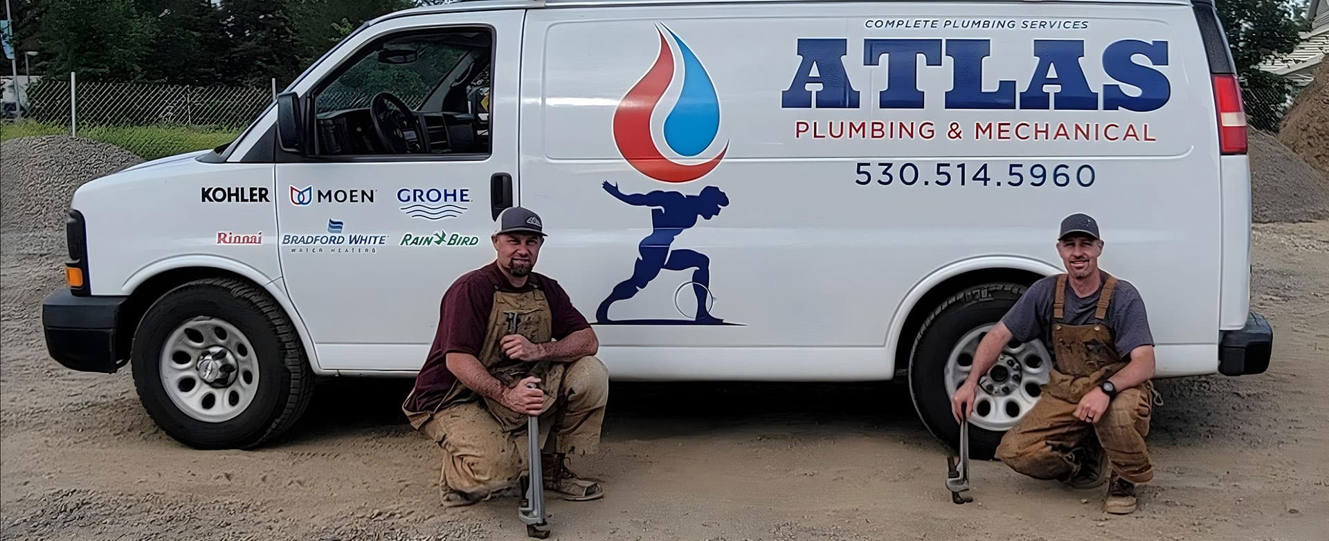 Atlas Plumbing and Mechanical workspace and equipment